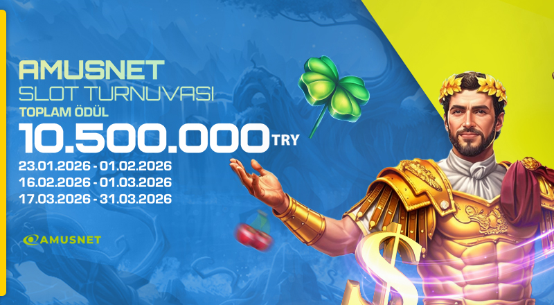 10.500.000 TL ÖDÜLLÜ SLOT TURNUVASI